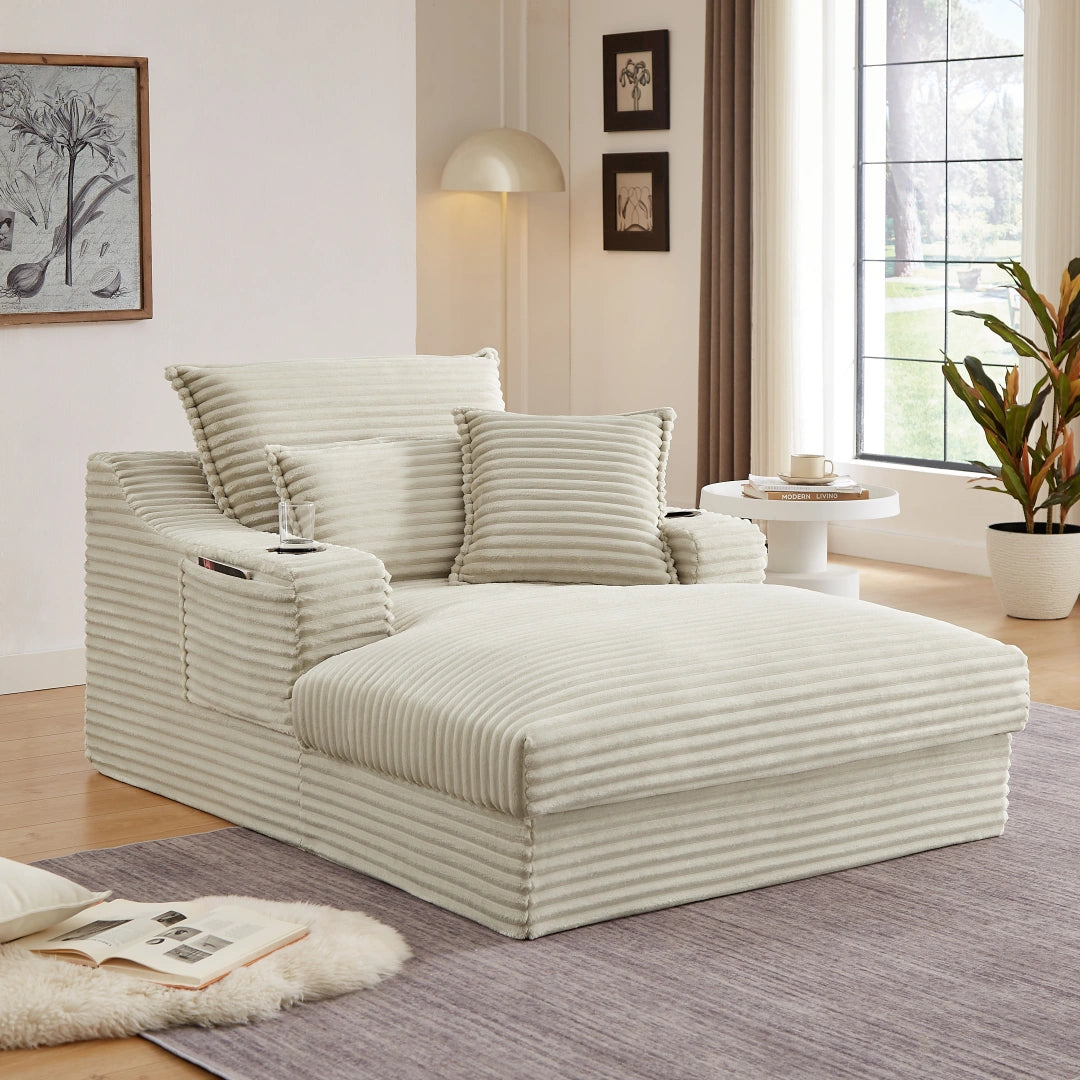 Camel 47.24 inch modern comfortable cushioned compression sofa #6068