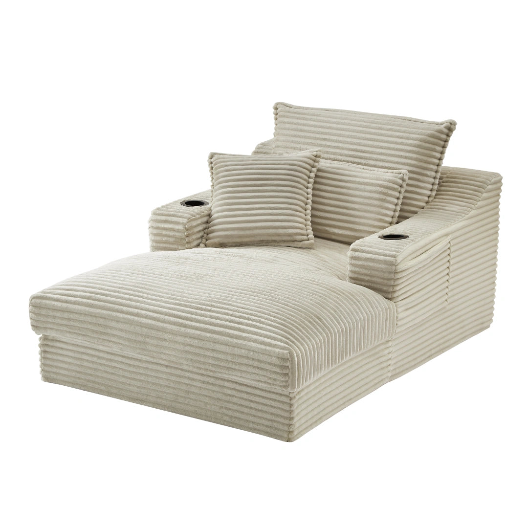 Camel 47.24 inch modern comfortable cushioned compression sofa #6068