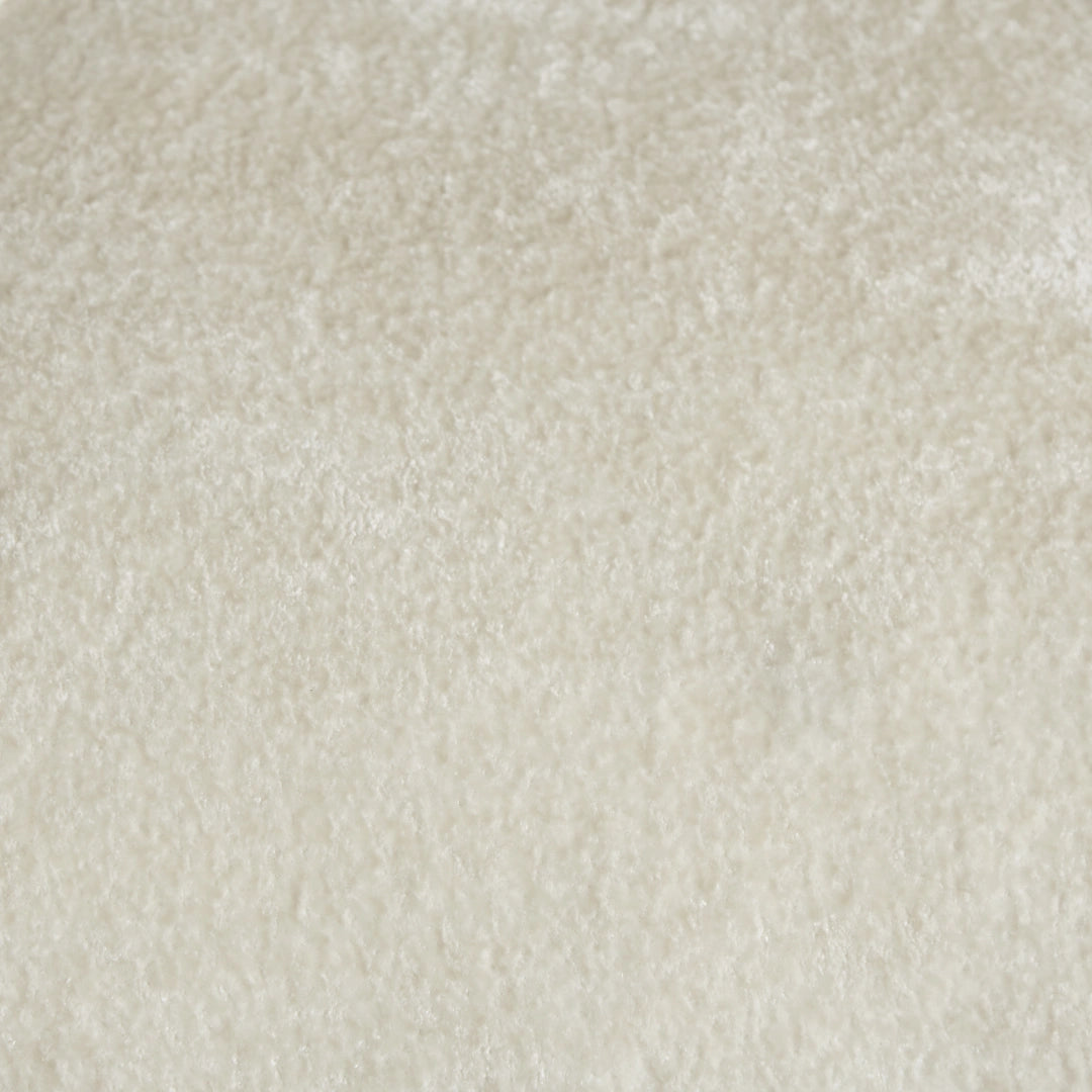 Beige 4 Seat and 2 Ottoman Modern minimalist chenille combination sofa #6159